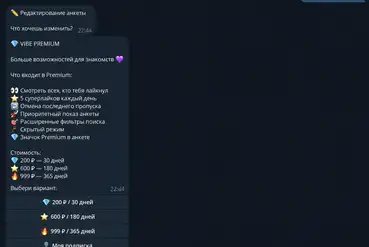 Краснодар | VIBE — Telegram-бот знакомств с AI и Premium | RU592392